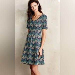 Anthropologie HD in Paris Hollyhock Dress. NWOT size small. Women’s Dress New